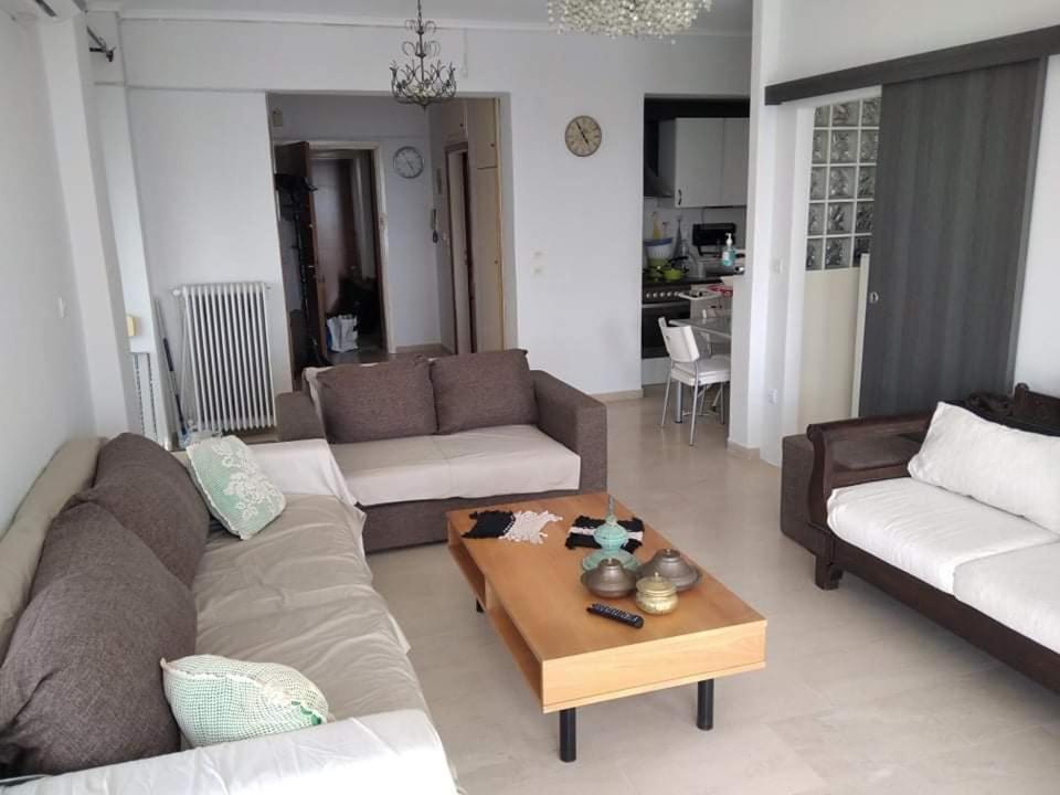 Super View Seafront Apartment Nea Michaniona Extérieur photo
