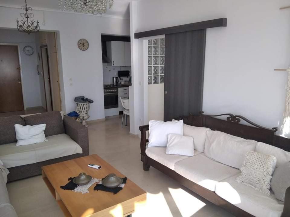 Super View Seafront Apartment Nea Michaniona Extérieur photo